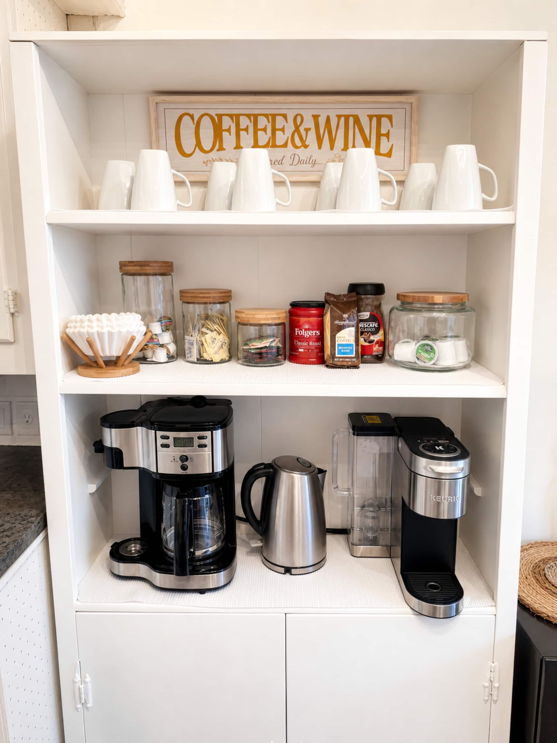 Coffee and wine bar